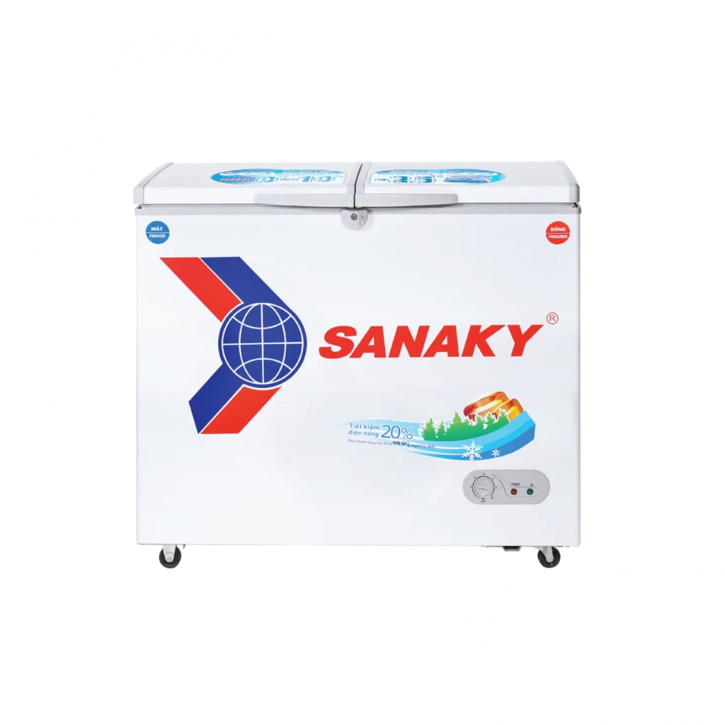 Tủ đông Sanaky VH-2599W1 dung tích 195 lít