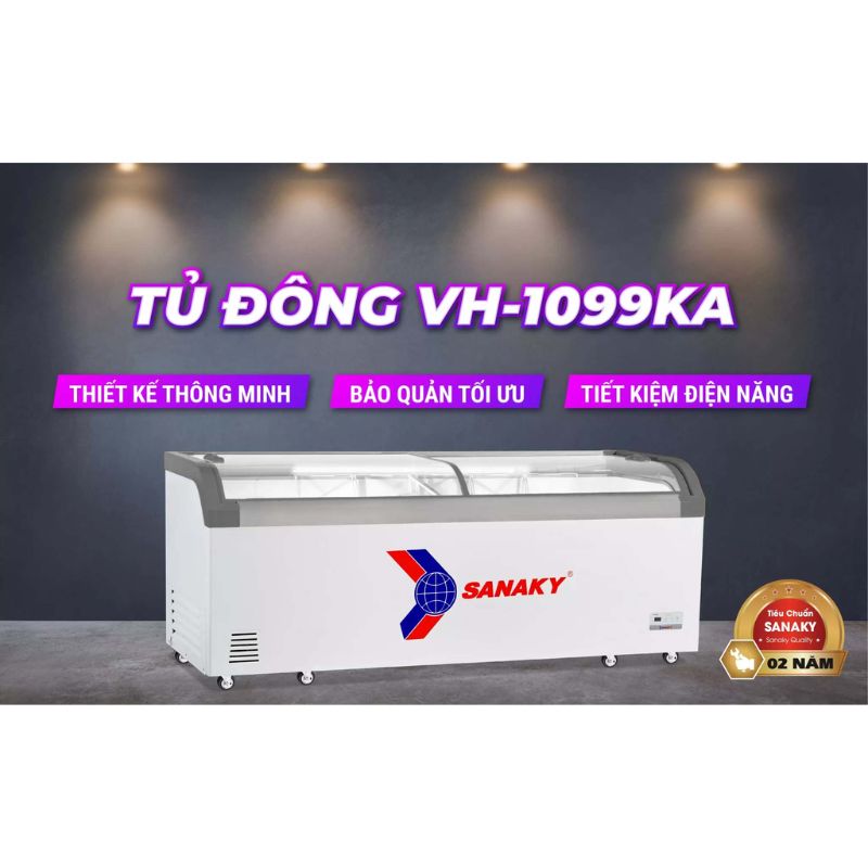 Giới thiệu tủ đông Sanaky VH-1099KA