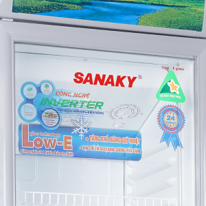 Tủ mát Sanaky Inverter VH-408K3L kính Low-E