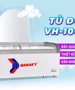 Tủ đông bán kem 1000 lít Sanaky VH-1008KA