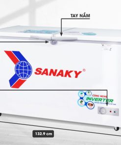 Kích thước tủ đông Sanaky Inverter VH-4099A3