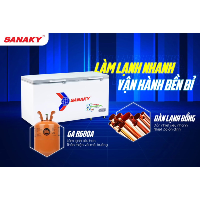 Dàn lạnh tủ đông Sanaky VH-6699HY4K