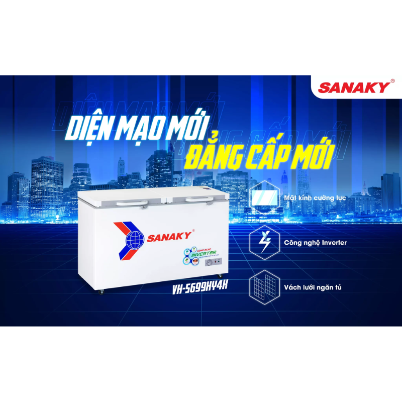 Diện mạo mới của sản phẩm Sanaky VH-5699HY4K