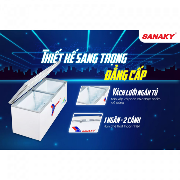 Thiết kế tủ đông Sanaky VH-5699HYK