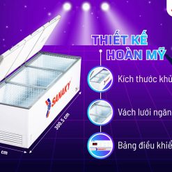 Thiết kế tủ đông Sanaky VH-1799HY