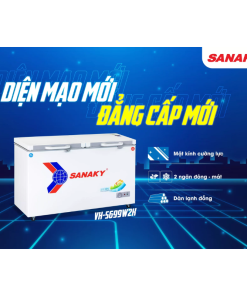 Diện mạo mới của tủ đông Sanaky VH-5699W2K