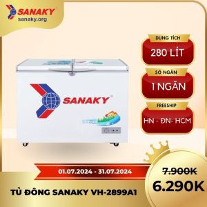 Tủ đông Sanaky 1 ngăn 1 cánh VH-2899A1