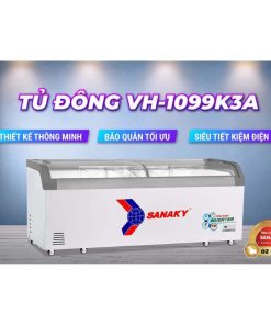 Giới thiệu tủ đông Sanaky Inverter VH-1099K3A