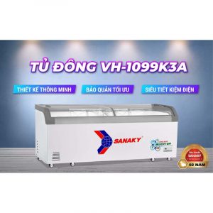 Giới thiệu tủ đông Sanaky Inverter VH-1099K3A