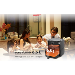 Nồi chiên không dầu cho gia đình Sanaky VH-60AM1
