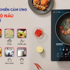 8 chế độ nấu bếp từ đơn Sanaky SNK-2303BT