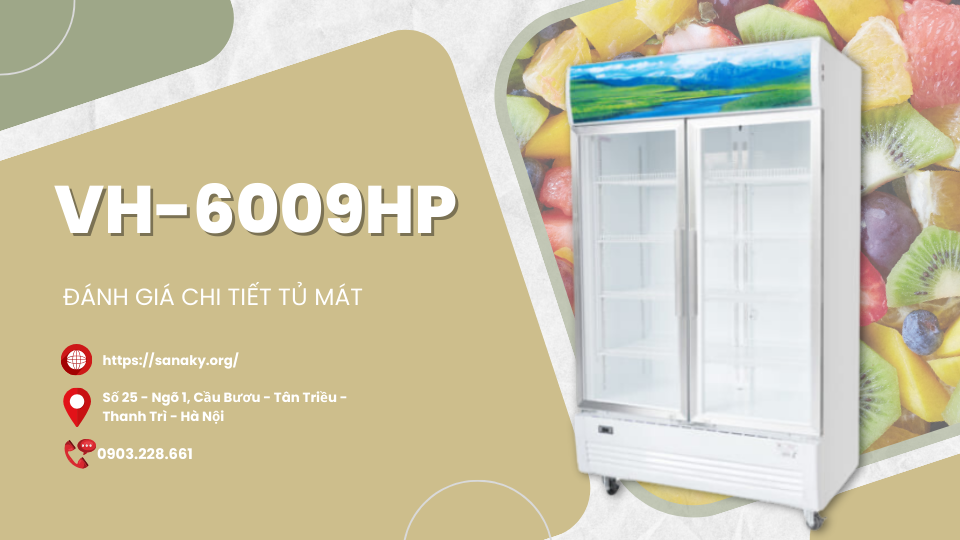 Đánh giá tủ mát VH-6009HP - Sự lựa chọn hoàn hảo