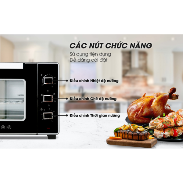 Chức năng lò nướng Sanaky VH-5099N2D