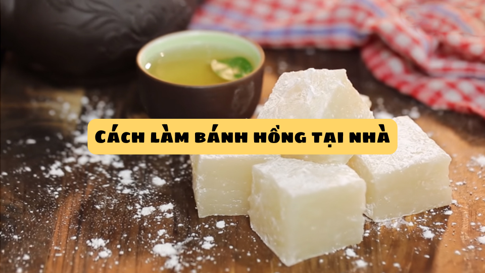 Cách làm bánh hồng tại nhà