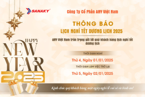 Sanaky Thông Báo Lịch Nghỉ Tết Dương Lịch 2025