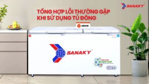 Tổng Hợp Lỗi Thường Gặp Khi Sử Dụng Tủ Đông