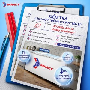Bí Quyết Chăm Tủ Đông Chuẩn 10 Điểm