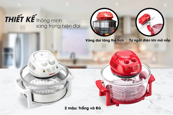 Lò Nướng Thủy Tinh Sanaky VH-148TD (7)