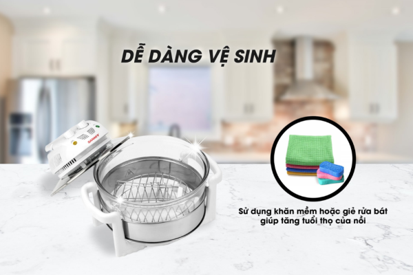 Lò Nướng Thủy Tinh Sanaky VH-148TD (8)