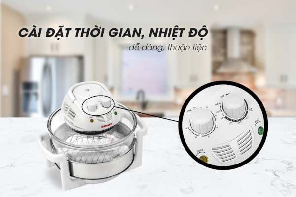 Lò Nướng Thủy Tinh Sanaky VH-148TD (9)