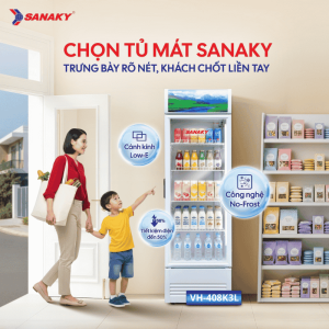 Tủ Mát Trưng bày rõ nét – Khách chốt liền tay