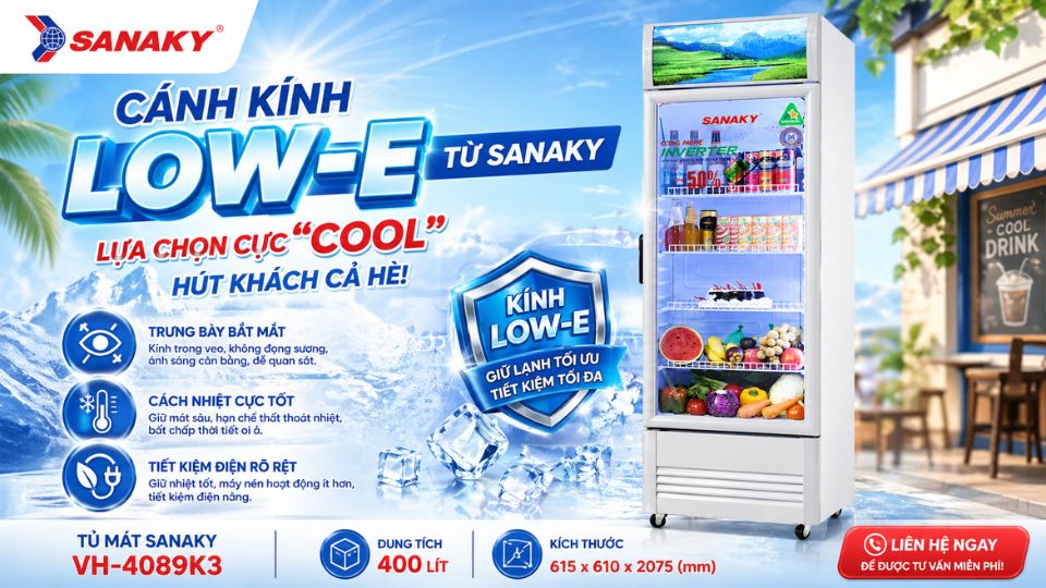 Cánh Kính Low-E Sanaky – Trong Veo Hút Khách Mùa Nắng (1)