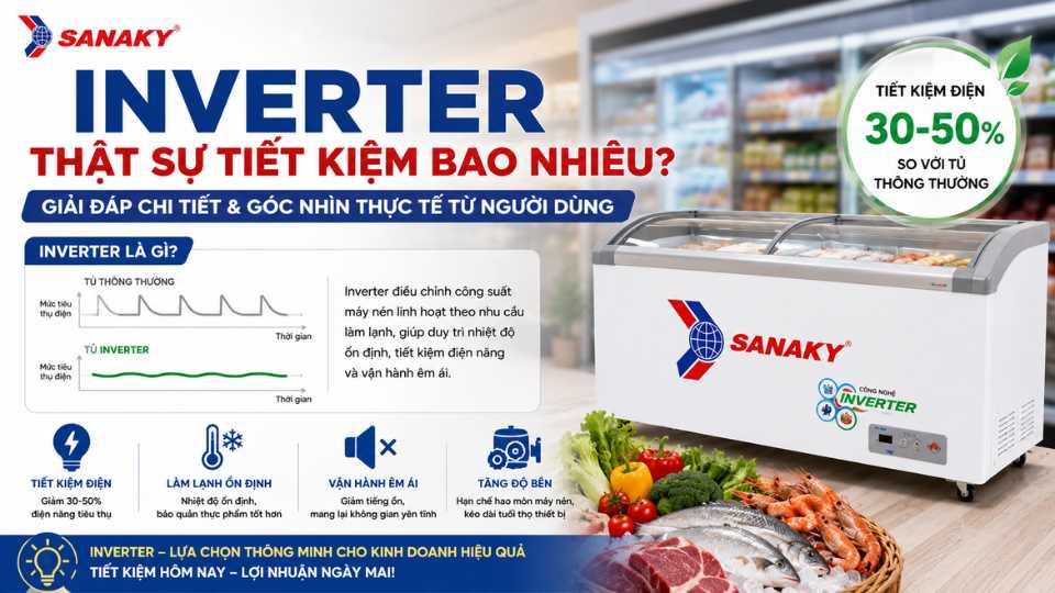 Inverter Thật Sự Tiết Kiệm Bao Nhiêu Điện