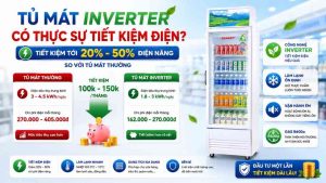 Tủ Mát Inverter Có Thực Sự Tiết Kiệm Điện Không