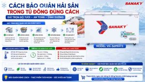Cách Bảo Quản Hải Sản Trong Tủ Đông Giúp Giữ Trọn Độ Tươi