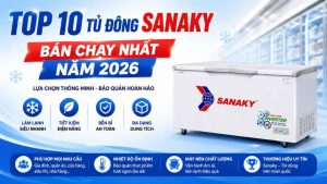 Top 10 Tủ Đông Sanaky Bán Chạy Nhất Năm 2026