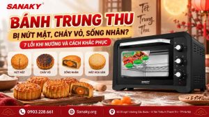 Bánh Trung Thu Bị Nứt, Cháy, Sống Nhân
