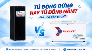 Khi nào nên chọn tủ đông đứng thay vì tủ đông nằm